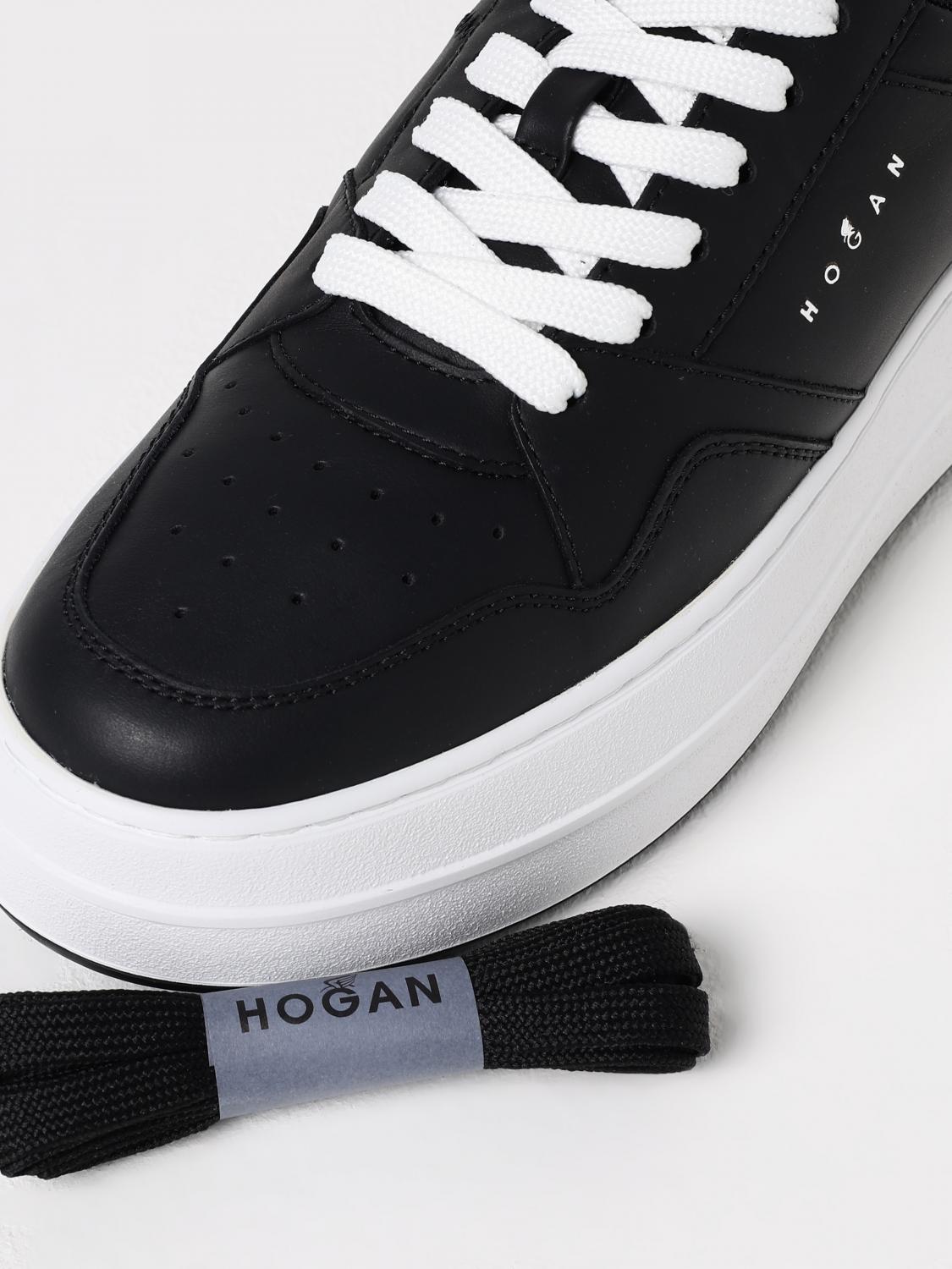 HOGAN SNEAKERS: Sneakers woman Hogan, Black - Img 4