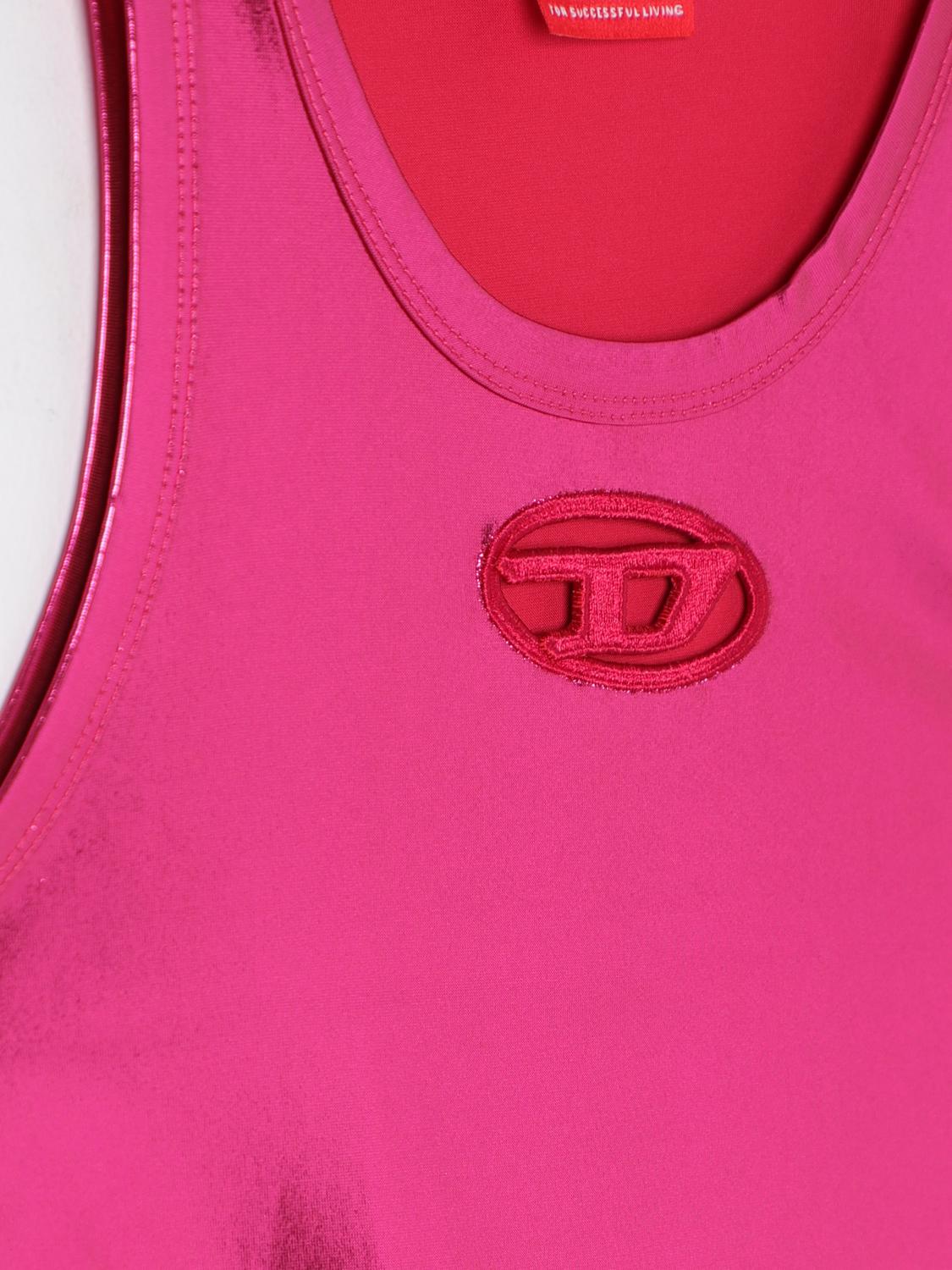 DIESEL TOP: Top enfant Diesel, Fuchsia - Img 3