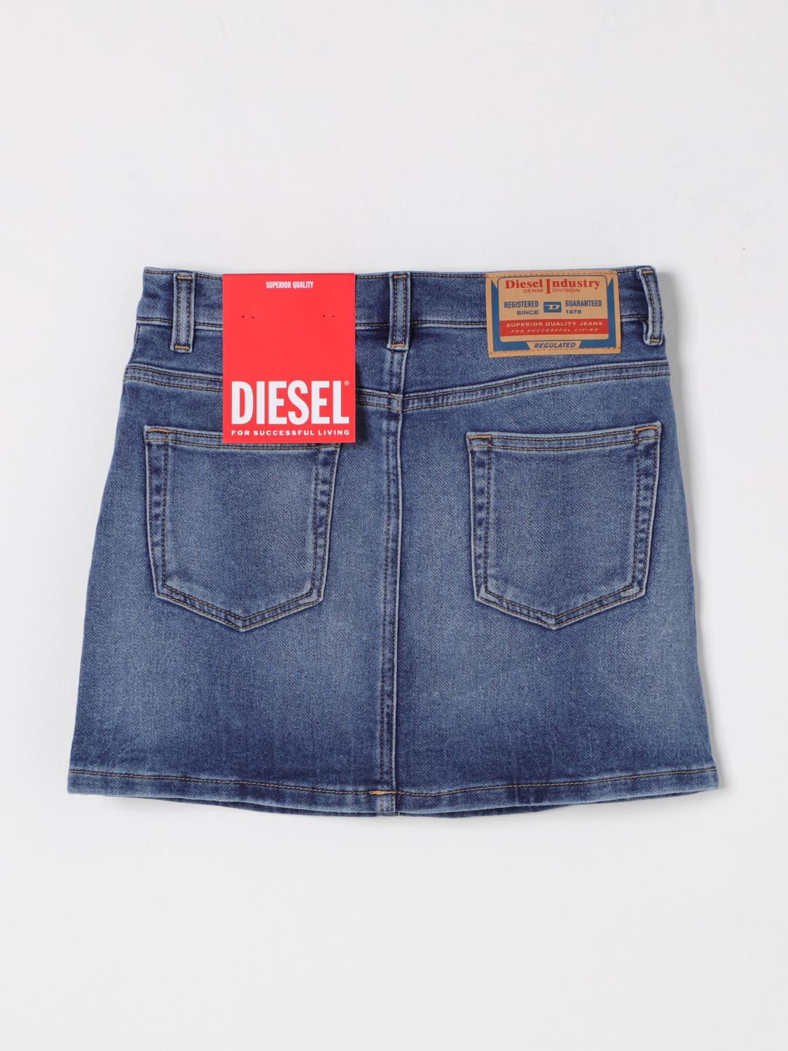 DIESEL JUPE: Jupe enfant Diesel, Denim - Img 2