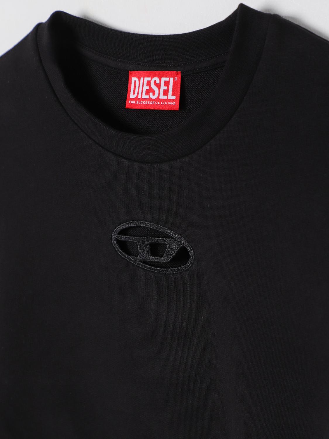 DIESEL JERSEY: Jersey niños Diesel, Negro - Img 3