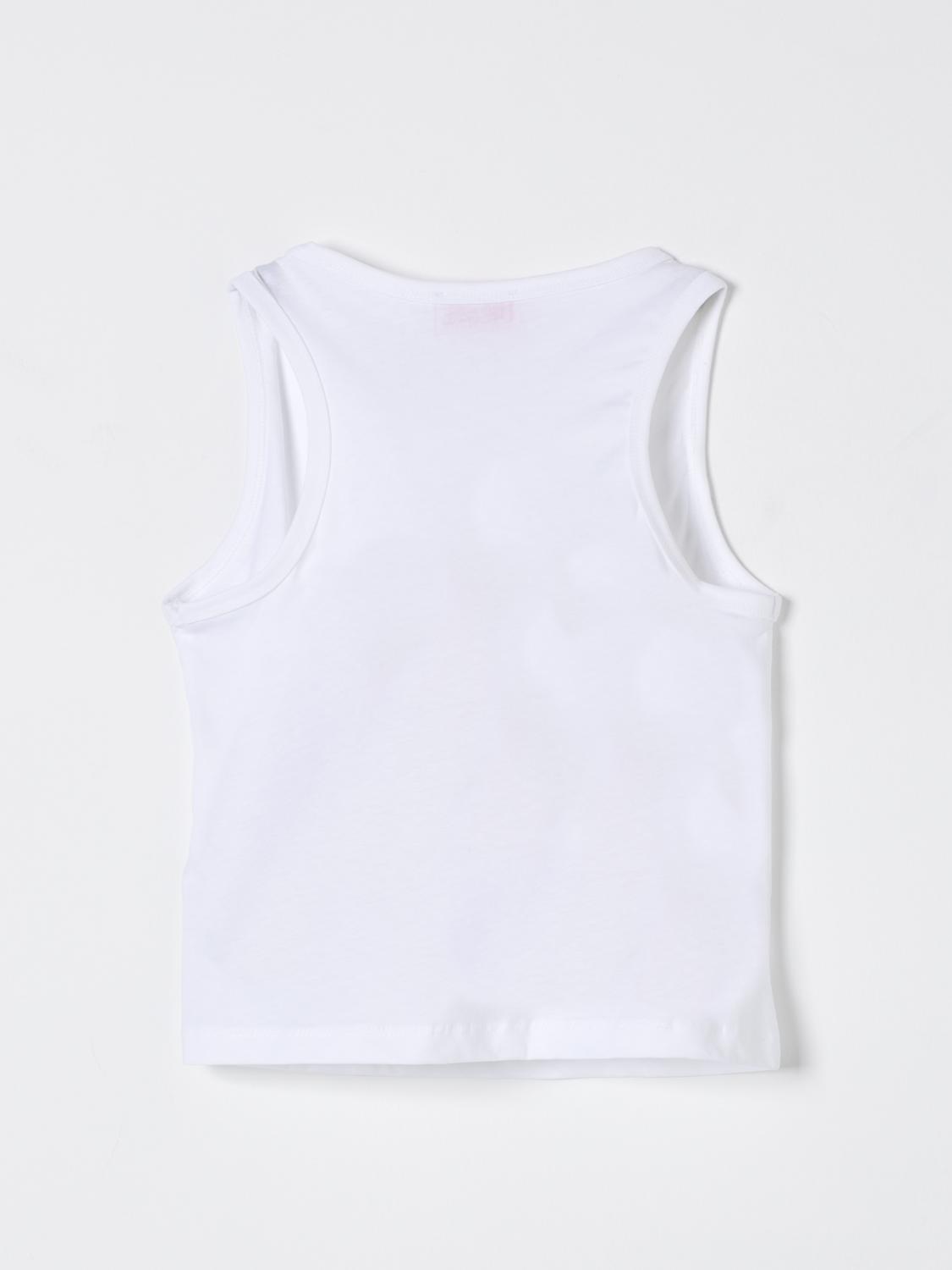 DIESEL TOP: Top enfant Diesel, Blanc - Img 2