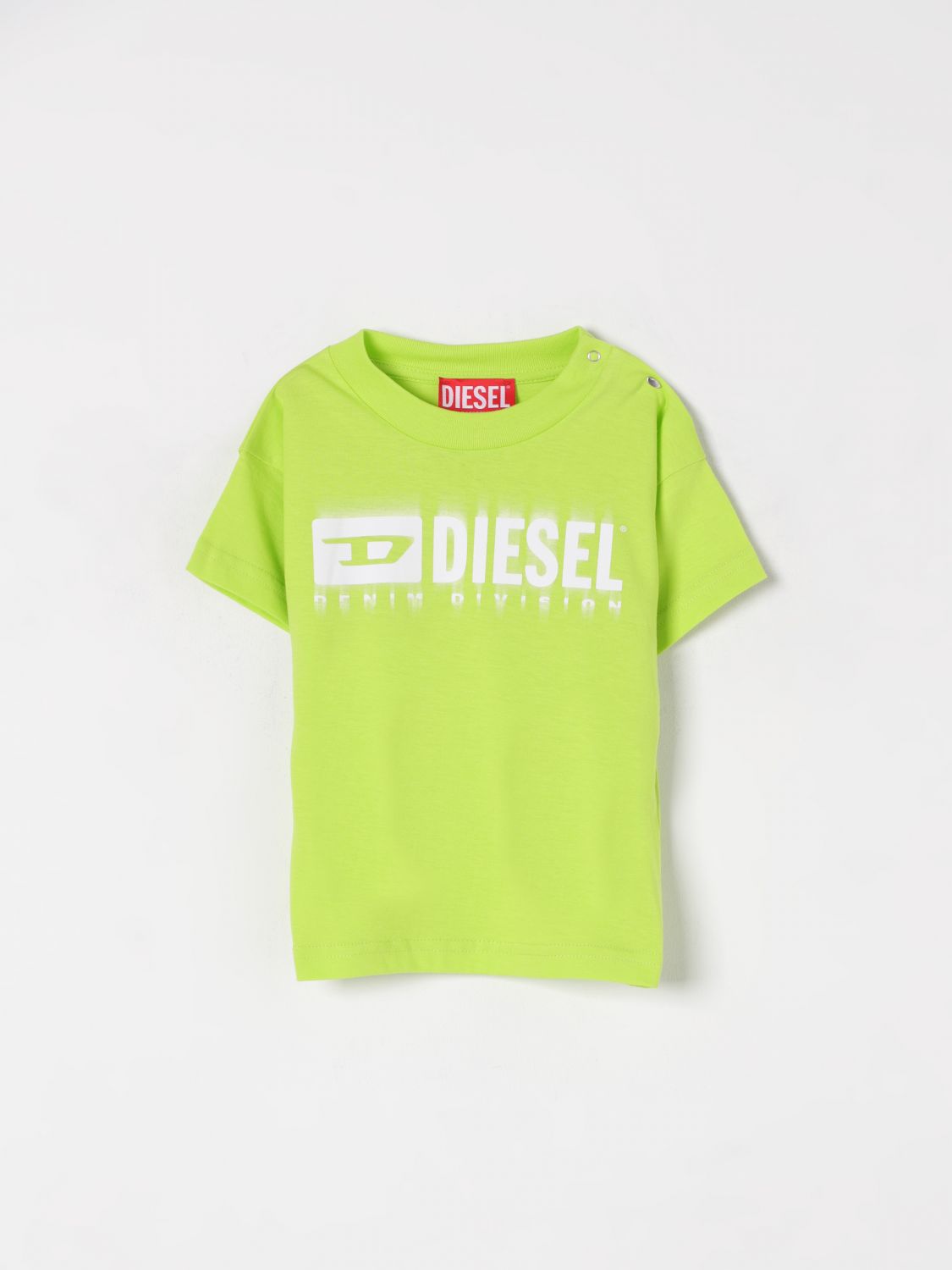 DIESEL ФУТБОЛКА: Футболка Детское Diesel, Салатовый - Img 1