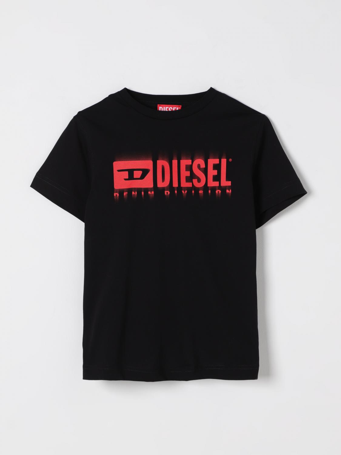 DIESEL T-SHIRT: T-shirt enfant Diesel, Noir - Img 1