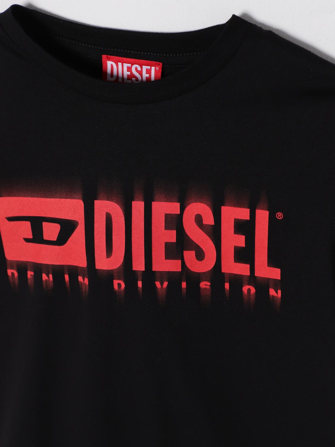 DIESEL T-SHIRT: T-shirt enfant Diesel, Noir - Img 3