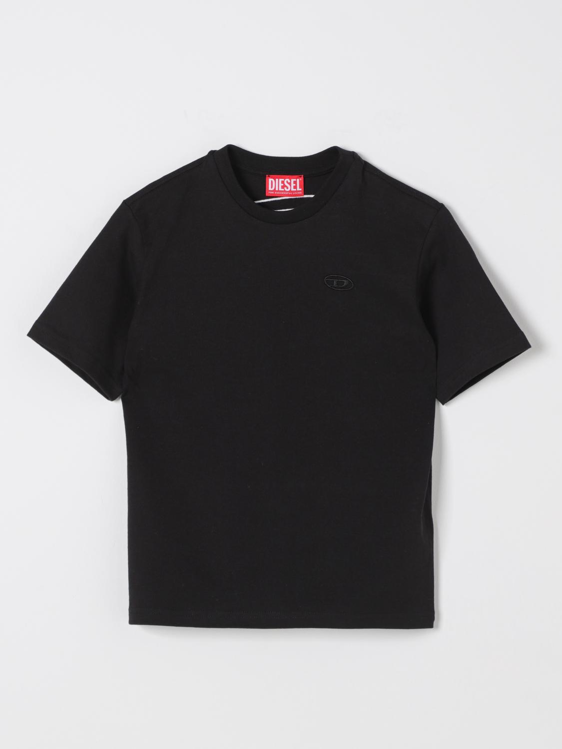 DIESEL T-SHIRT: T-shirt kids Diesel, Black - Img 1