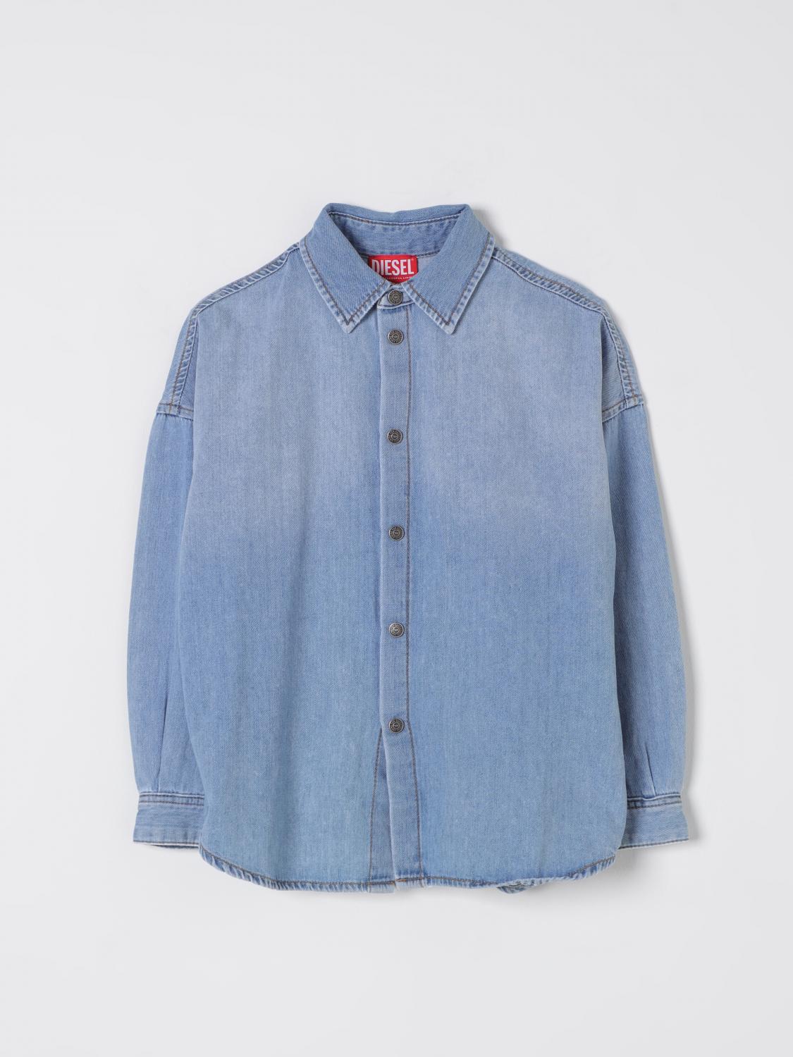 DIESEL CHEMISE: Chemise enfant Diesel, Denim - Img 1