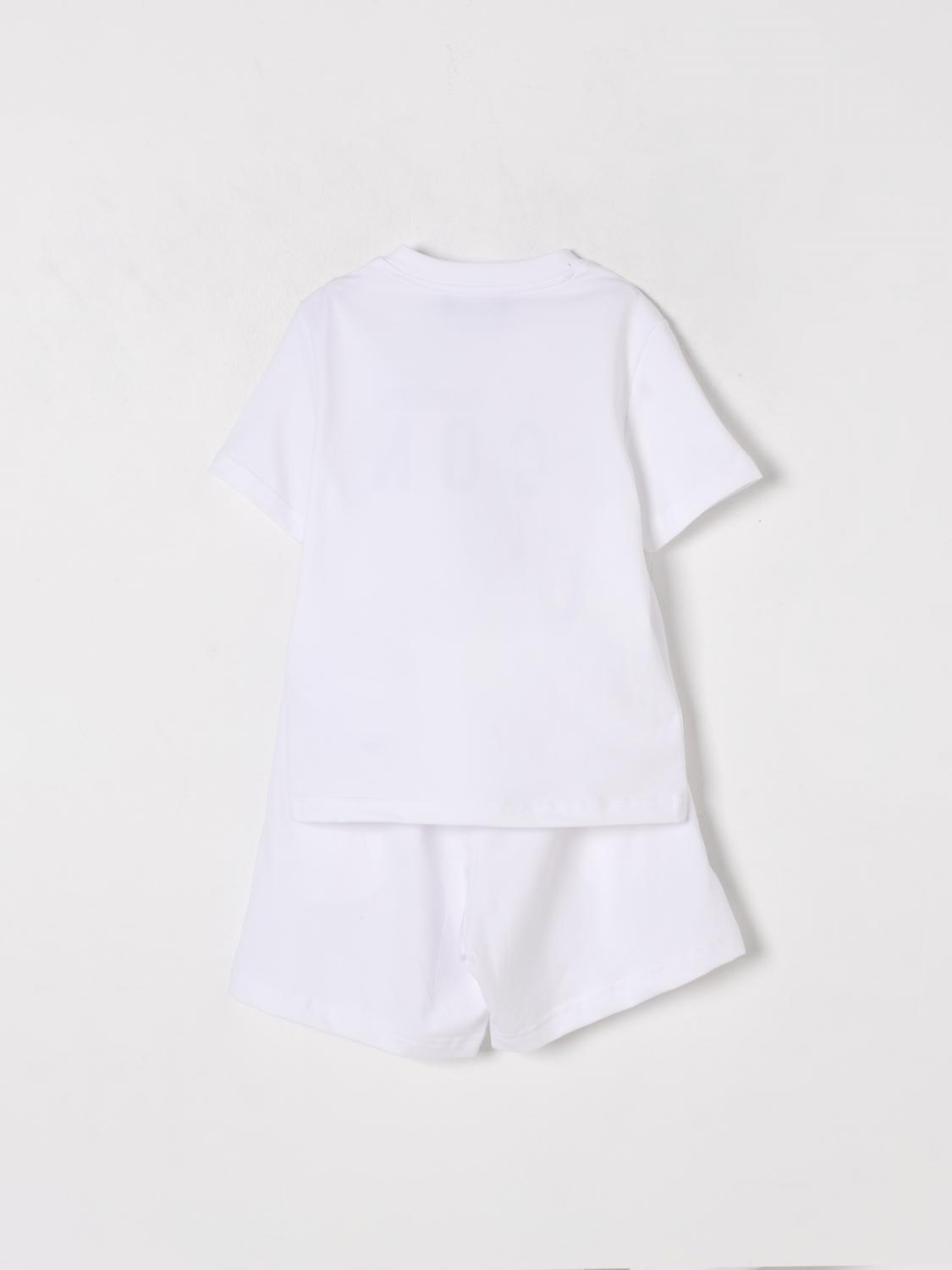 DSQUARED2 JUMPSUIT: Jumpsuit kids Dsquared2, White - Img 2