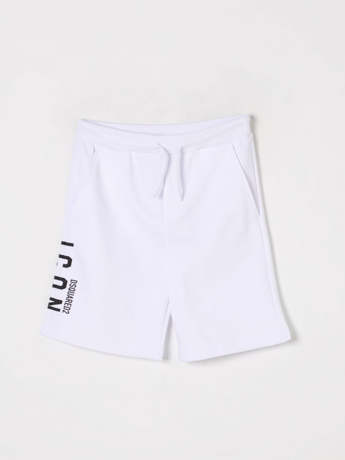 DSQUARED2 SHORTS: Shorts kids Dsquared2, White - Img 1