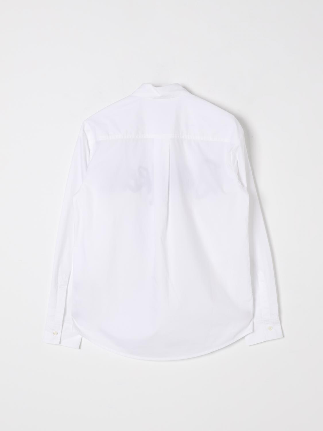 DSQUARED2 CAMICIA: Camicia in cotone Dsquared2 con logo, Bianco - Img 2