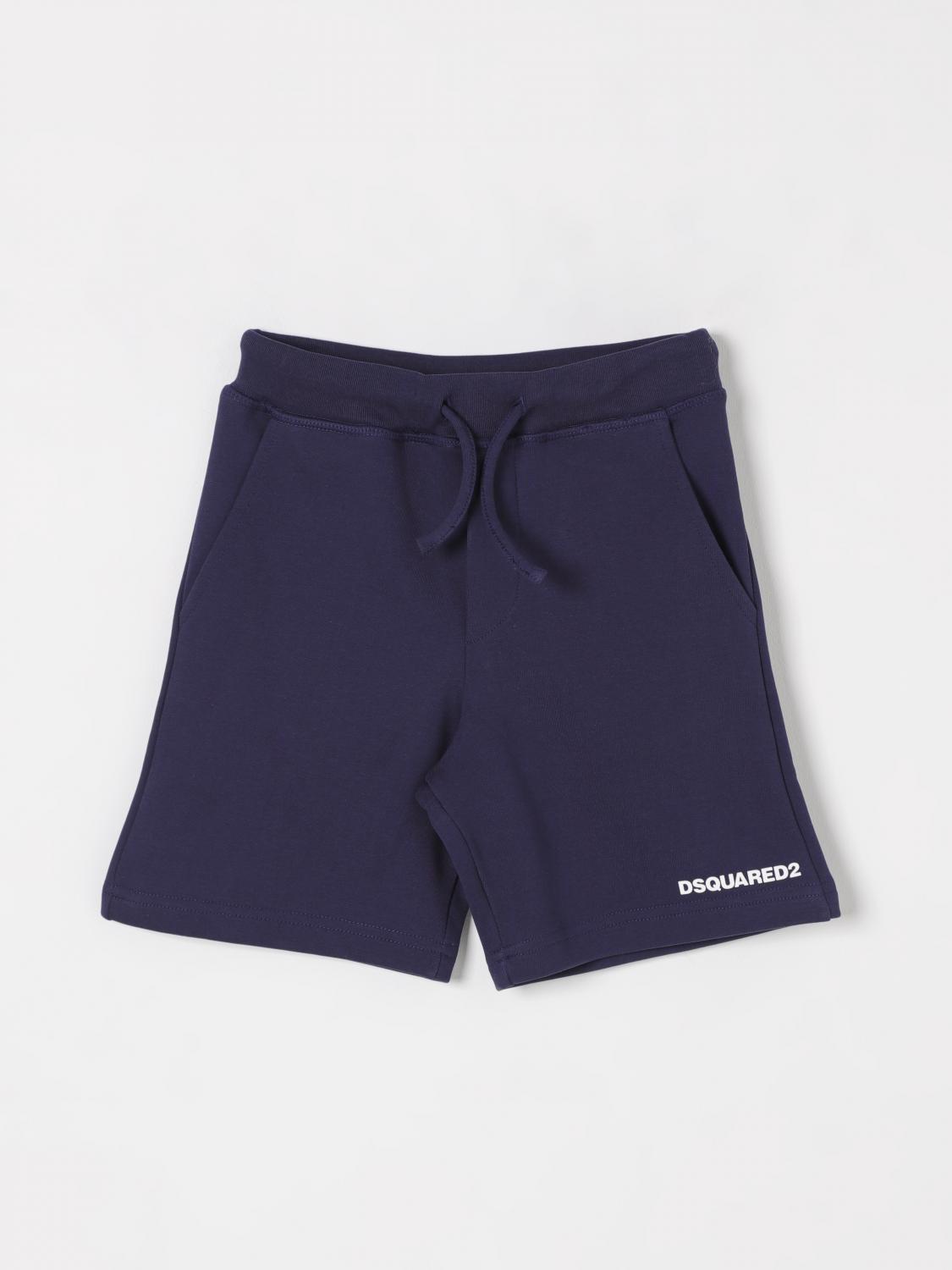 DSQUARED2 SHORTS: Shorts kids Dsquared2, Blue - Img 1