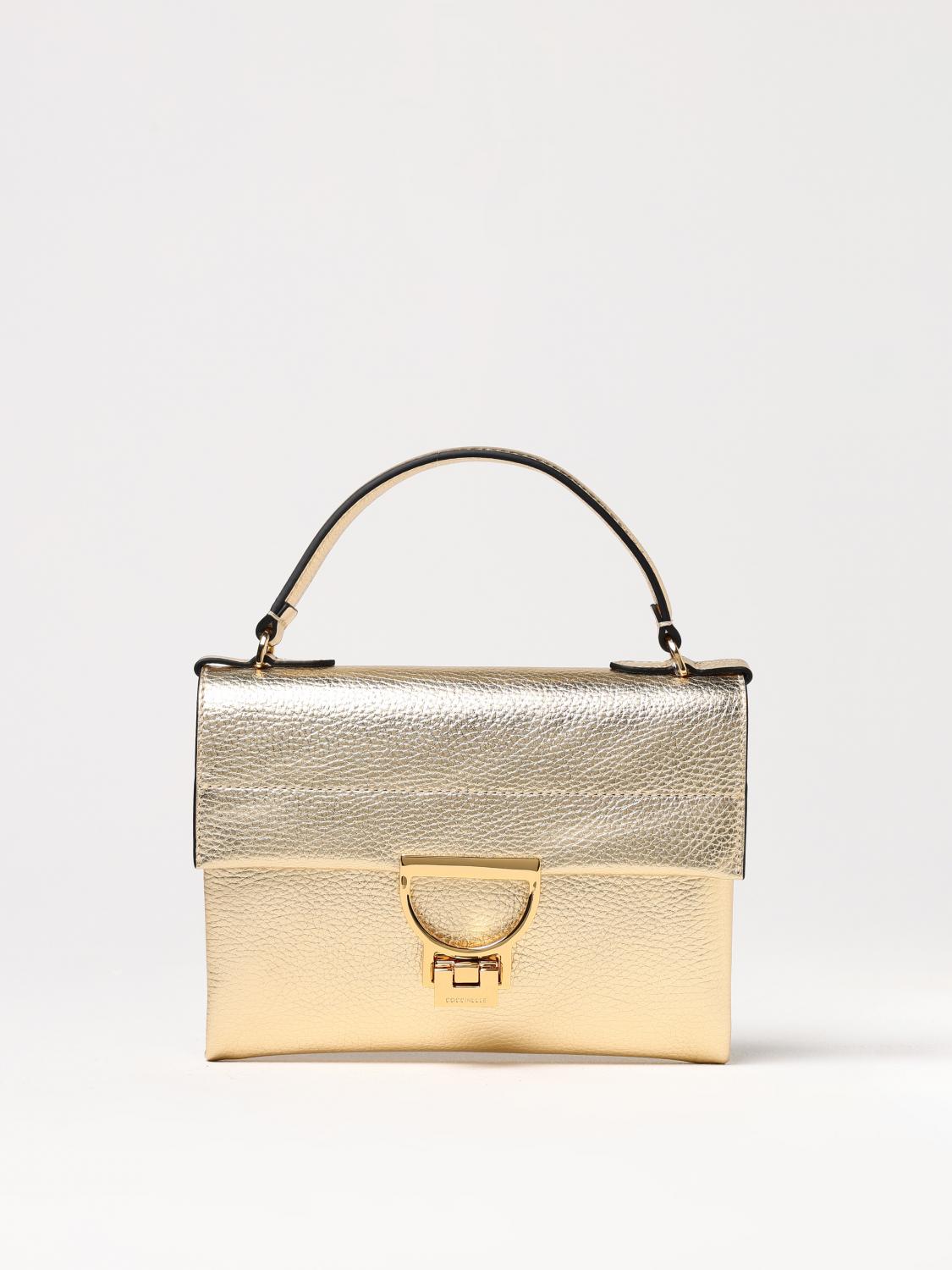 COCCINELLE MINI-TASCHE: Schultertasche damen Coccinelle, Gold - Img 1