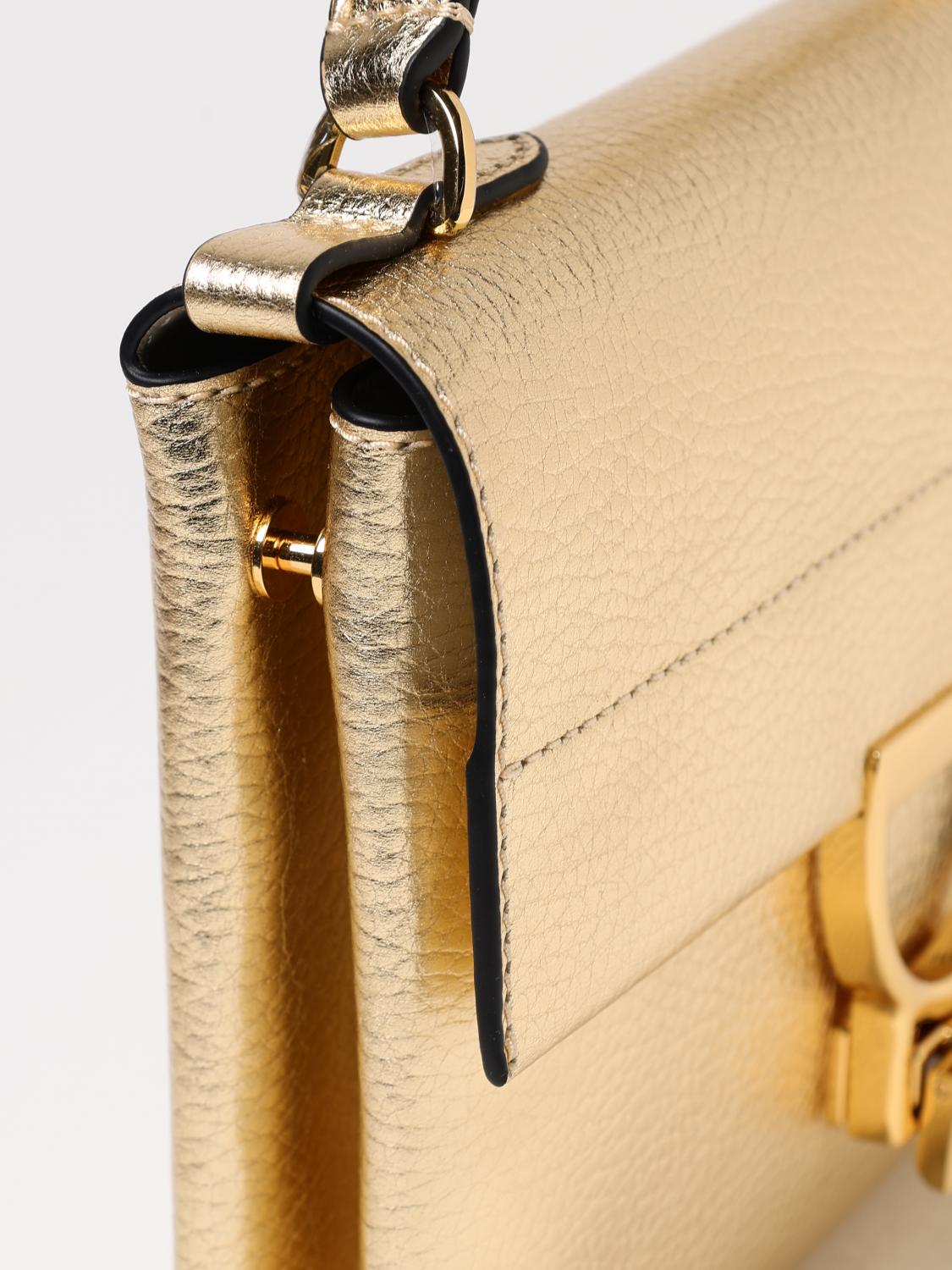 COCCINELLE MINI-TASCHE: Schultertasche damen Coccinelle, Gold - Img 3