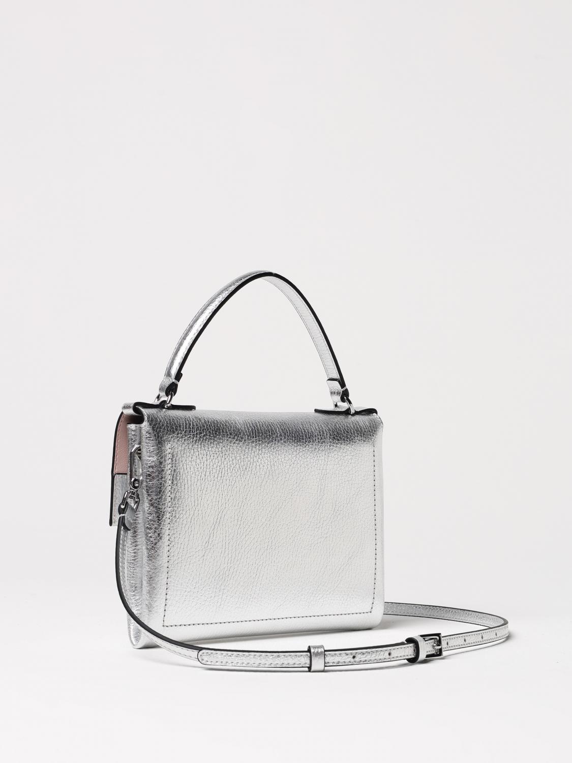 COCCINELLE MINI-TASCHE: Schultertasche damen Coccinelle, Silber - Img 2