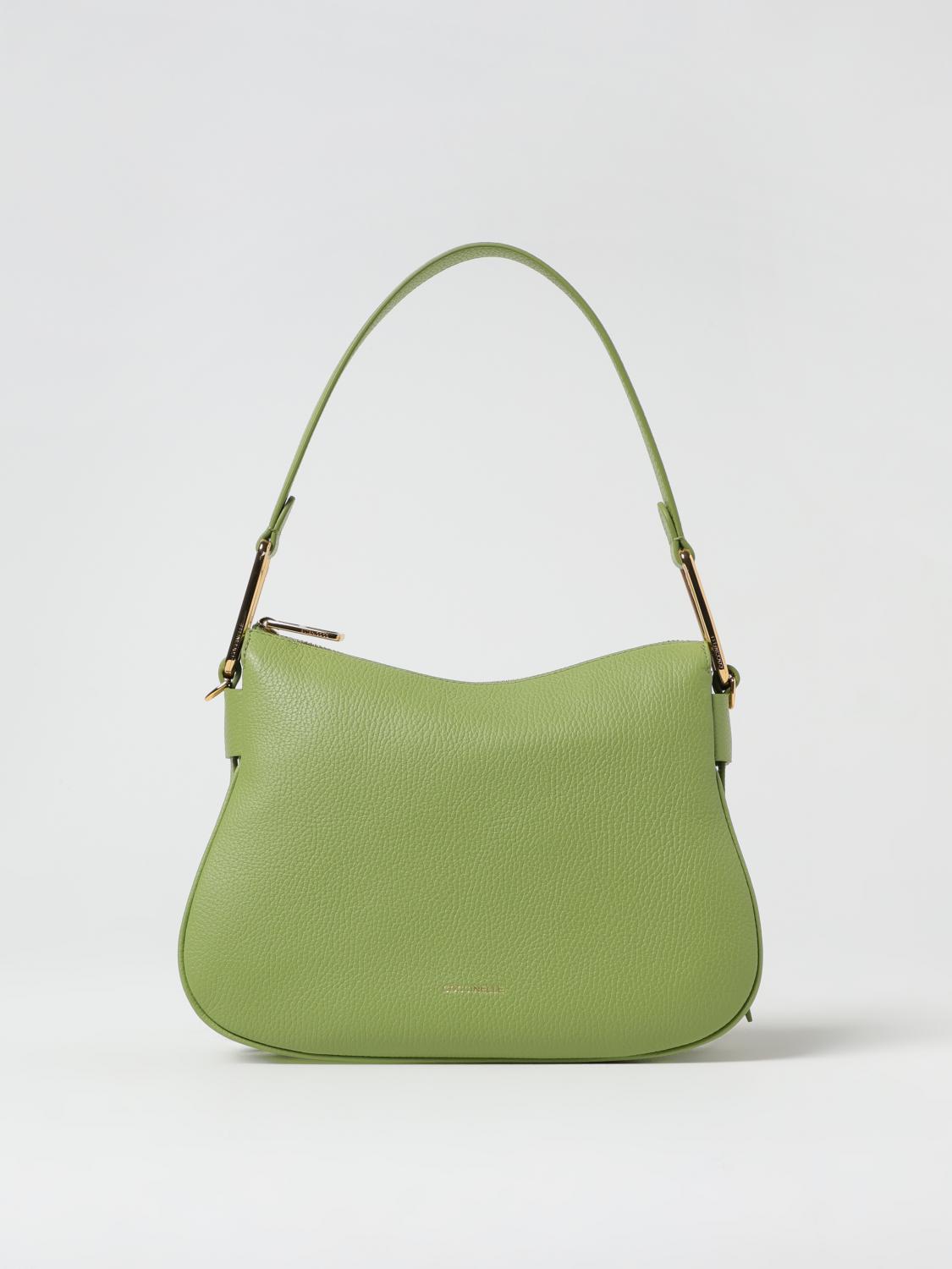 COCCINELLE SHOULDER BAG: Shoulder bag woman Coccinelle, Mint - Img 1