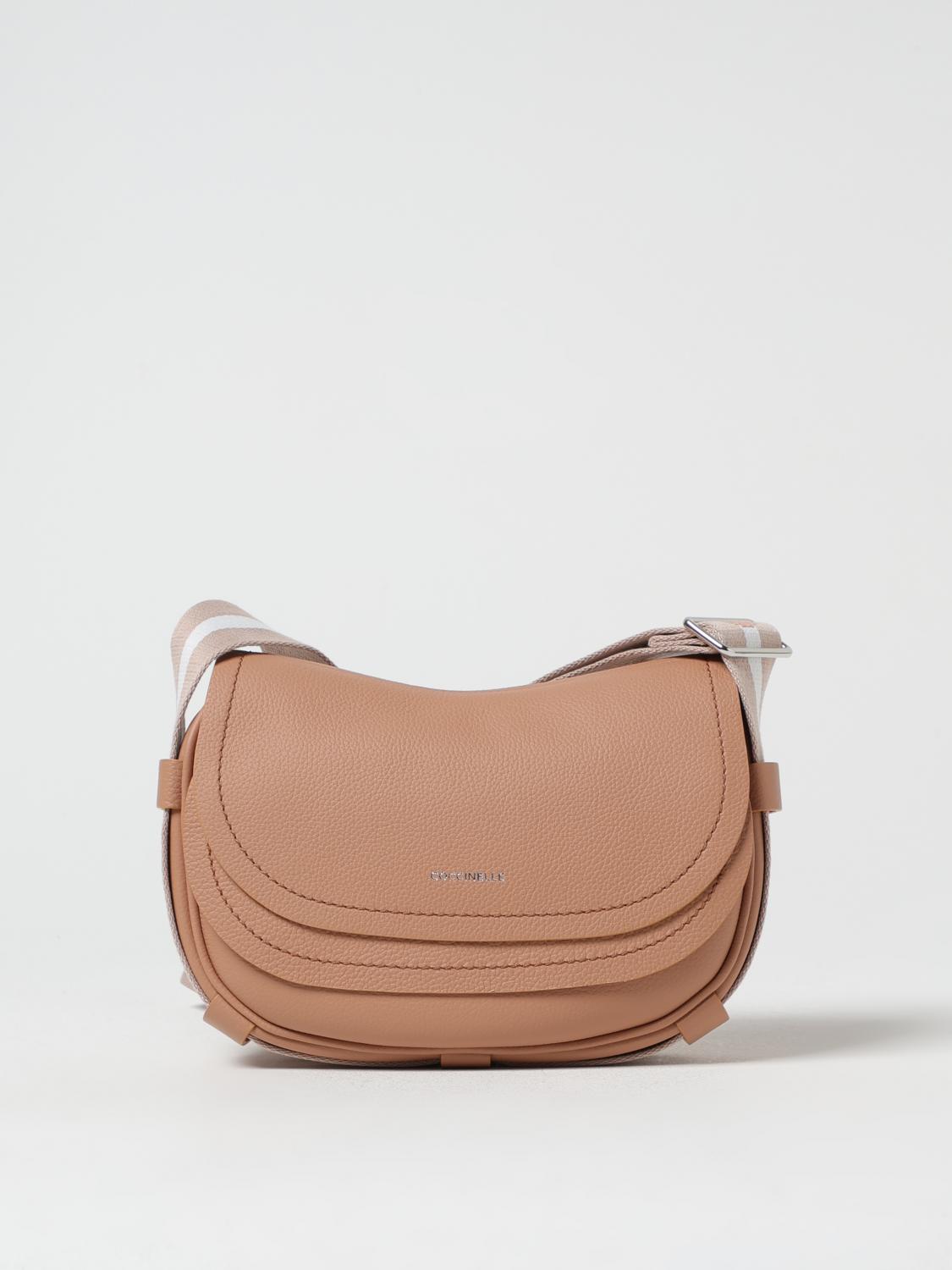 COCCINELLE MINI BAG: Shoulder bag woman Coccinelle, Beige - Img 1