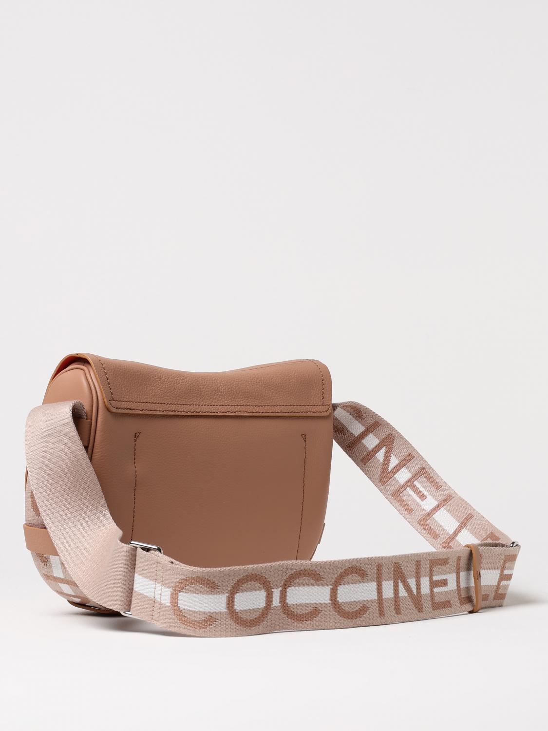 COCCINELLE CROSSBODY BAGS: Shoulder bag woman Coccinelle, Beige - Img 2