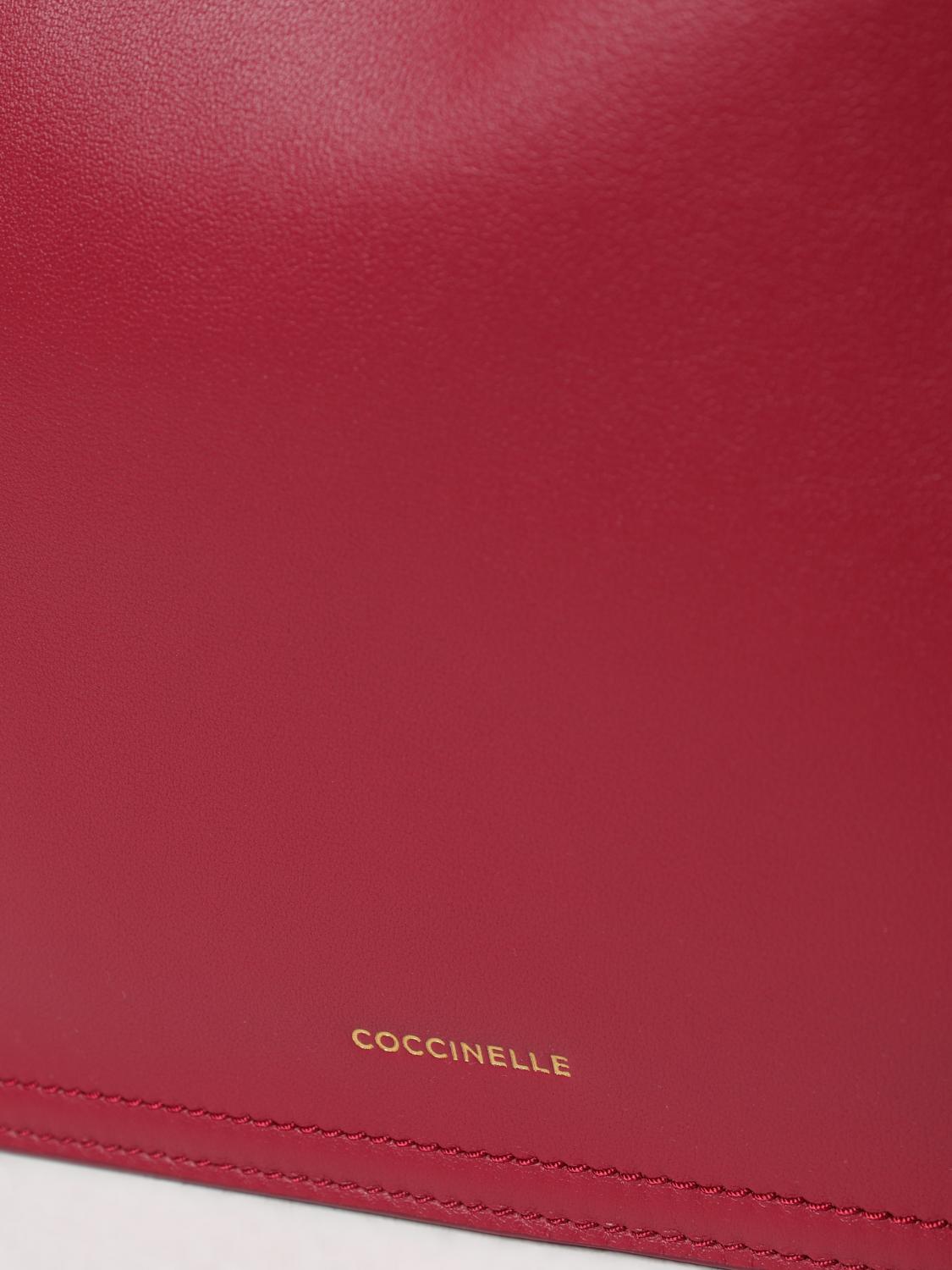 COCCINELLE SHOULDER BAG: Shoulder bag woman Coccinelle, Red - Img 3