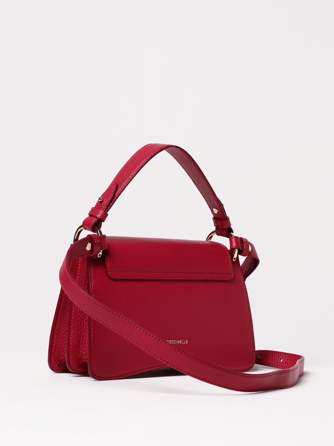 COCCINELLE HANDTASCHE: Schultertasche damen Coccinelle, Rot - Img 2