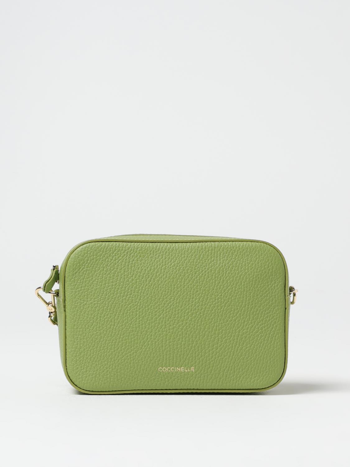 COCCINELLE MINI BAG: Shoulder bag woman Coccinelle, Green - Img 1