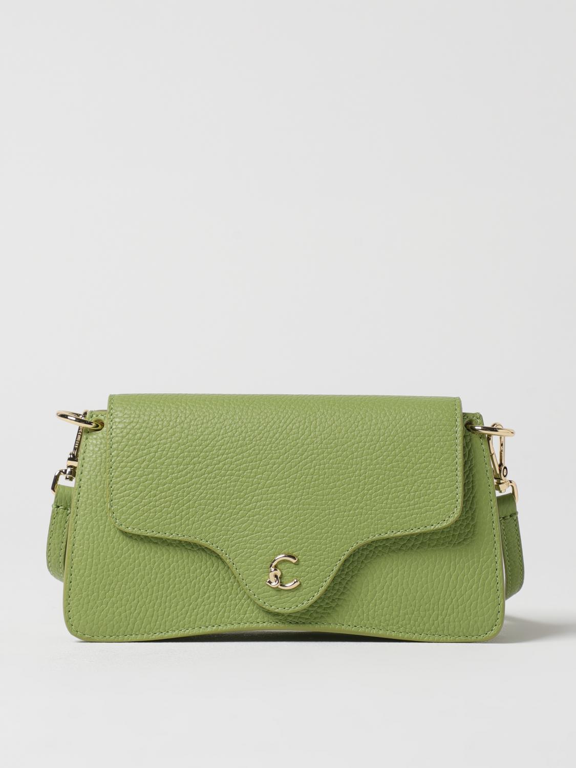 COCCINELLE MINI-TASCHE: Schultertasche damen Coccinelle, Grün - Img 1