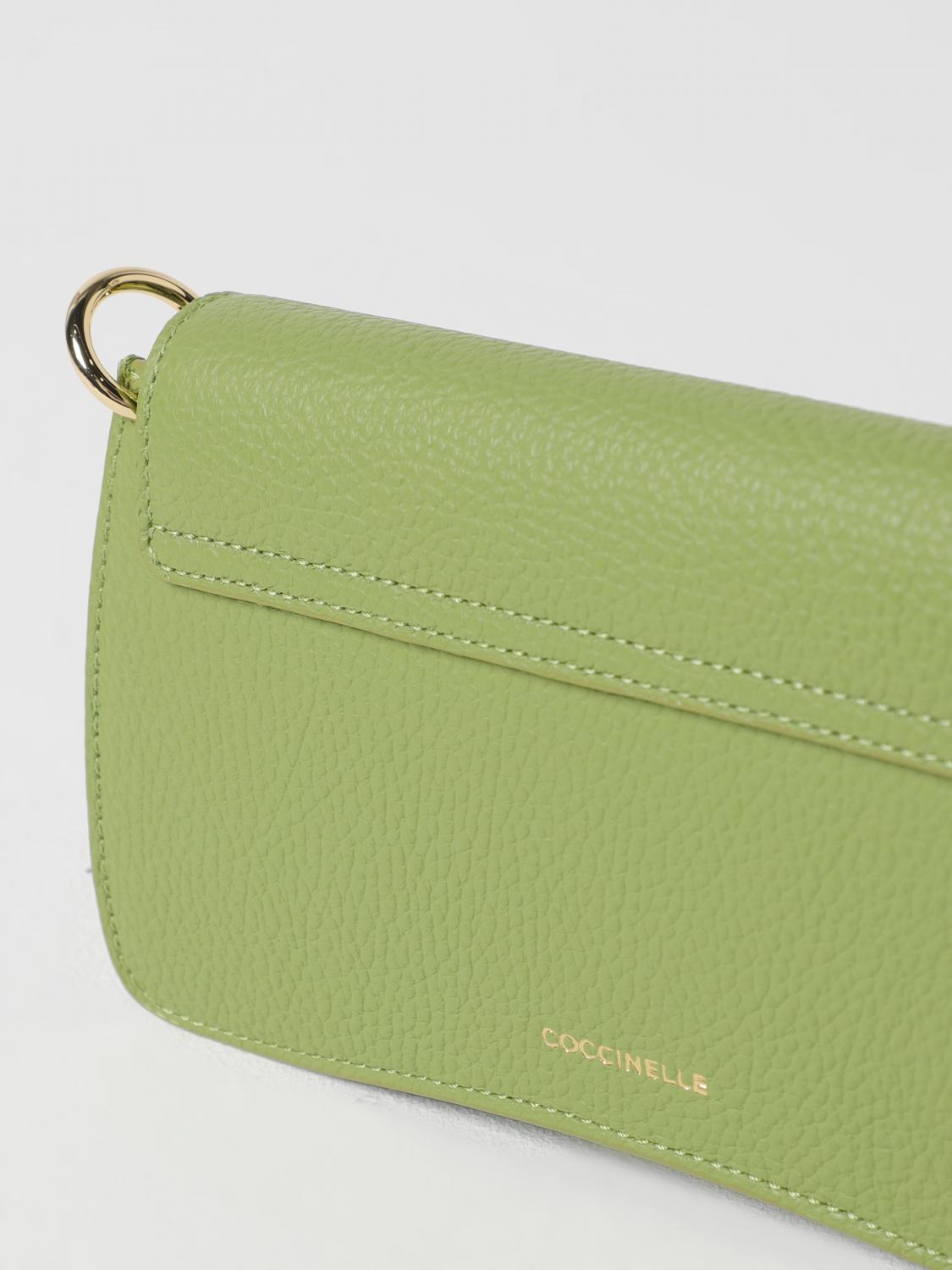 COCCINELLE MINI-TASCHE: Schultertasche damen Coccinelle, Grün - Img 3