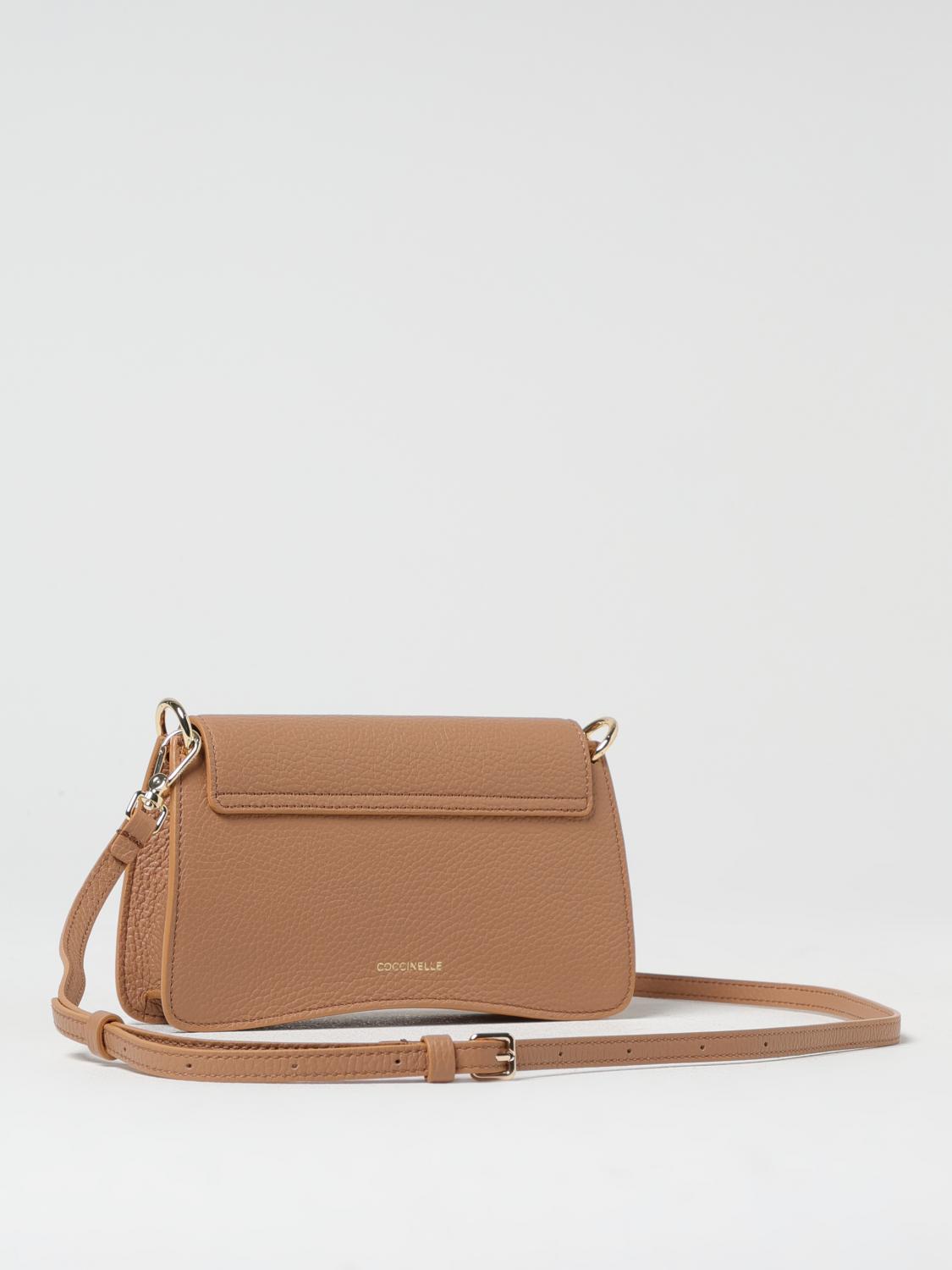 COCCINELLE MINI-TASCHE: Schultertasche damen Coccinelle, Beige - Img 2