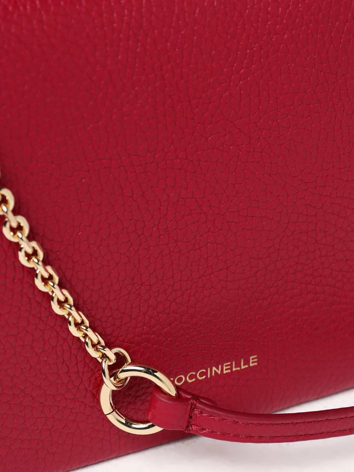 COCCINELLE MINI-TASCHE: Schultertasche damen Coccinelle, Weinrot - Img 3