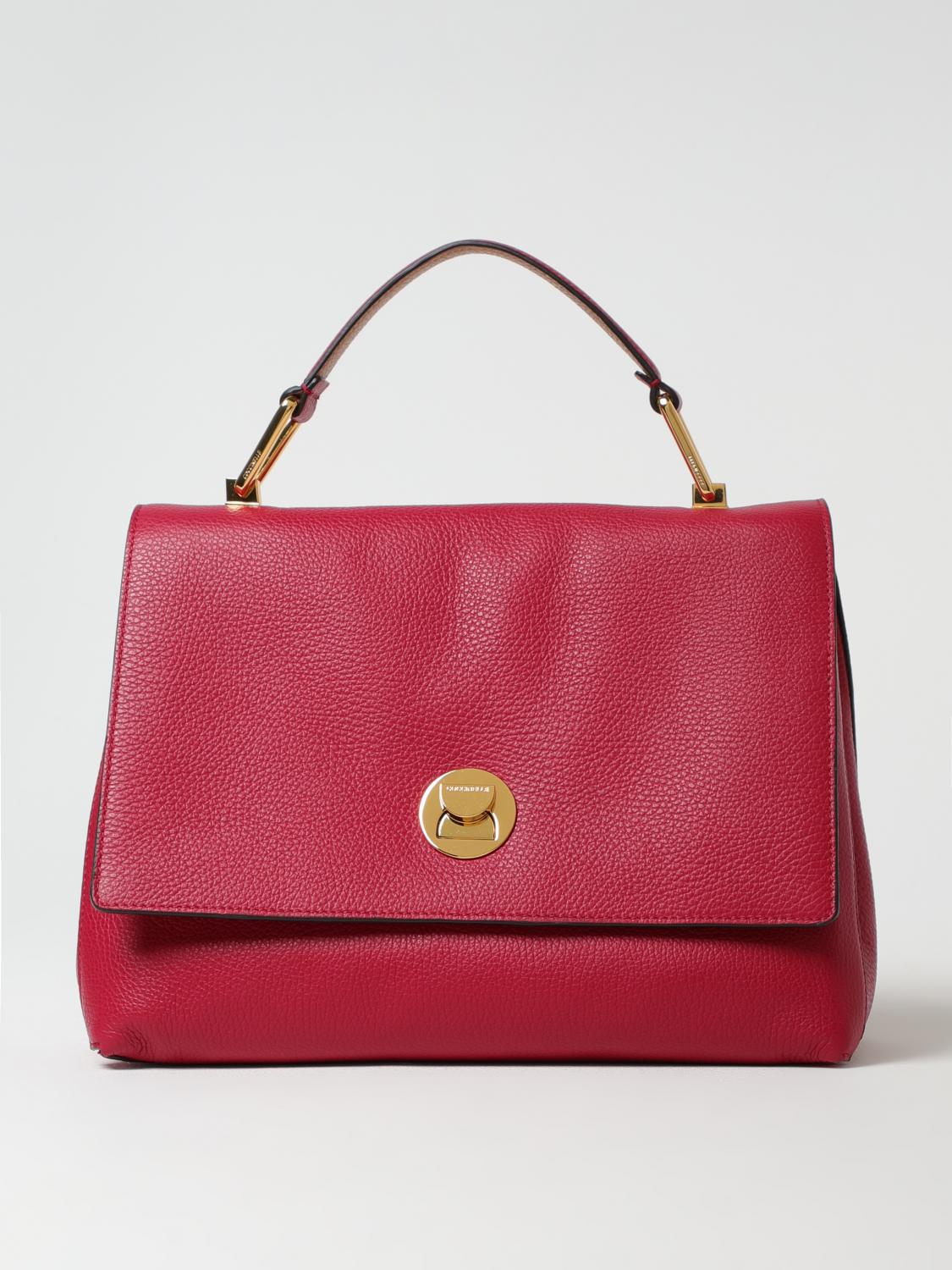 COCCINELLE HANDBAG: Shoulder bag woman Coccinelle, Red - Img 1