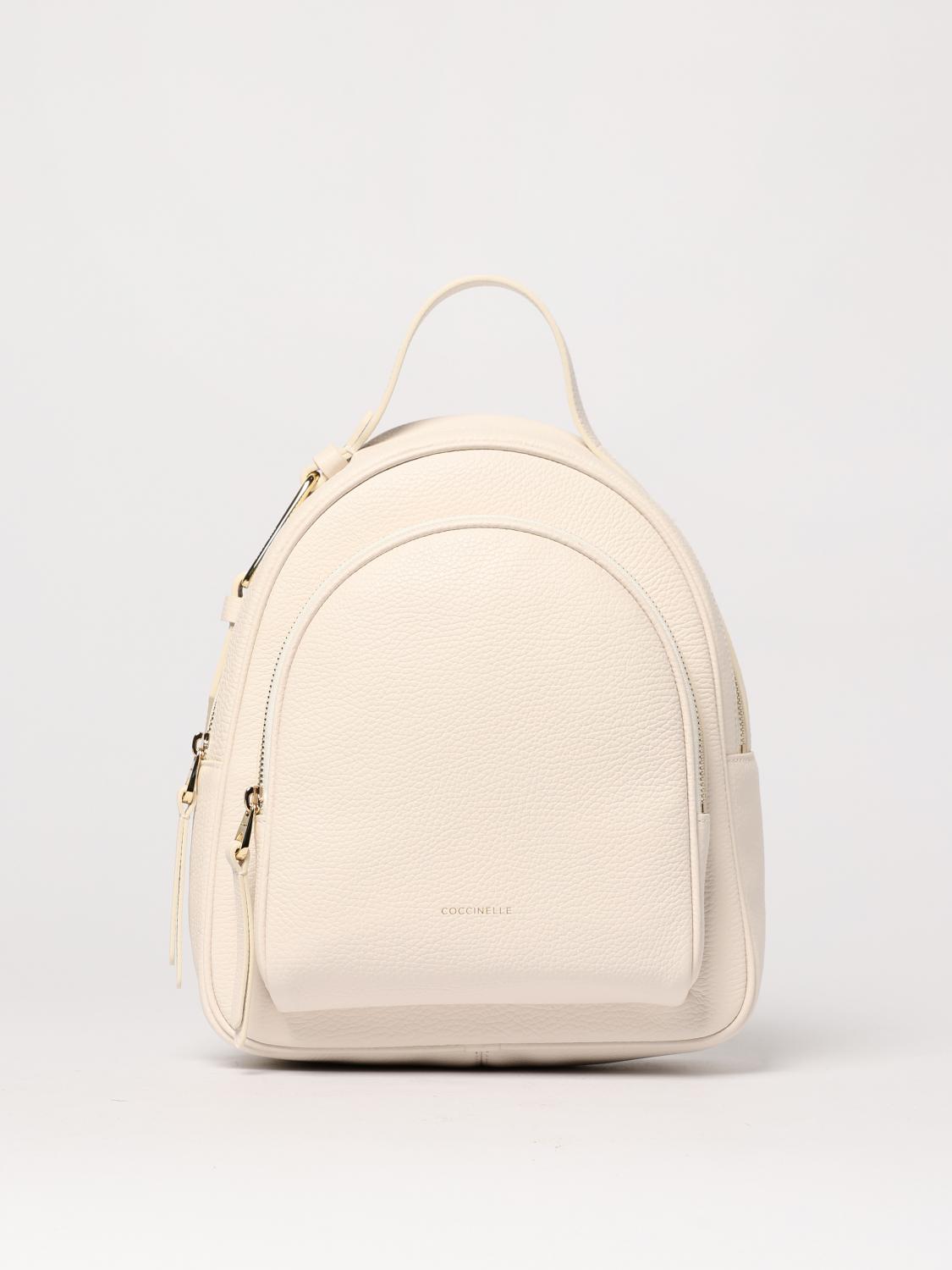 COCCINELLE MOCHILA: Bolso de hombro mujer Coccinelle, Blanco - Img 1