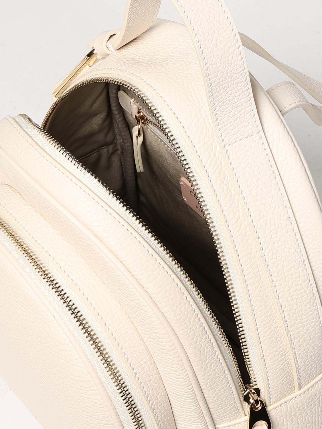 COCCINELLE MOCHILA: Bolso de hombro mujer Coccinelle, Blanco - Img 4