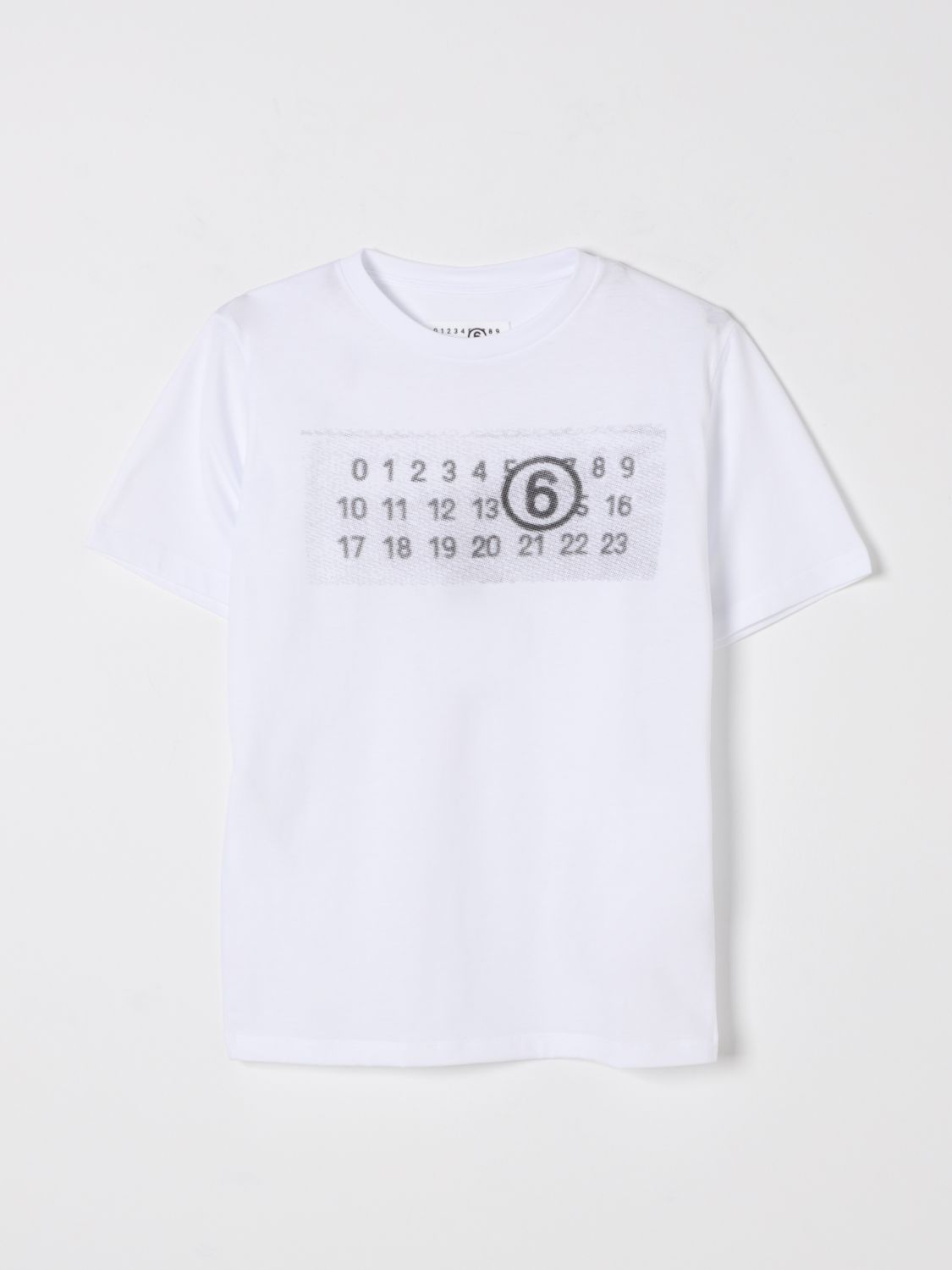 MM6 MAISON MARGIELA T-SHIRT: T-shirt kids Mm6 Maison Margiela, White - Img 1