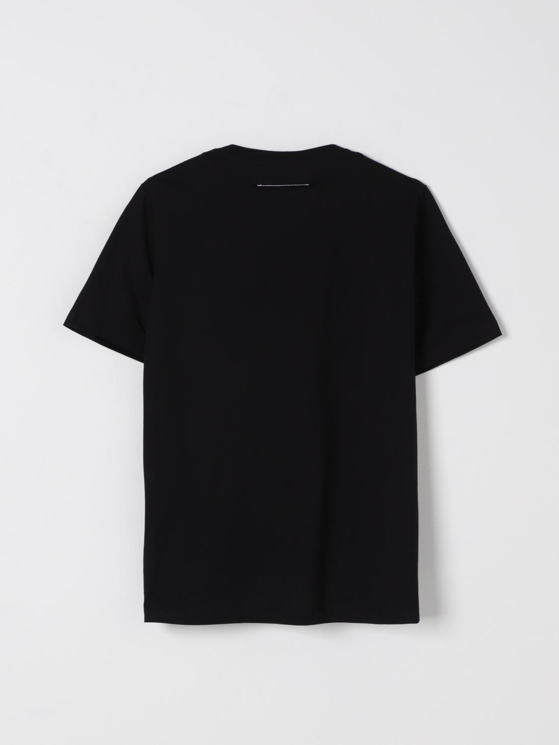 MM6 MAISON MARGIELA T-SHIRT: T-shirt kids Mm6 Maison Margiela, Black - Img 2