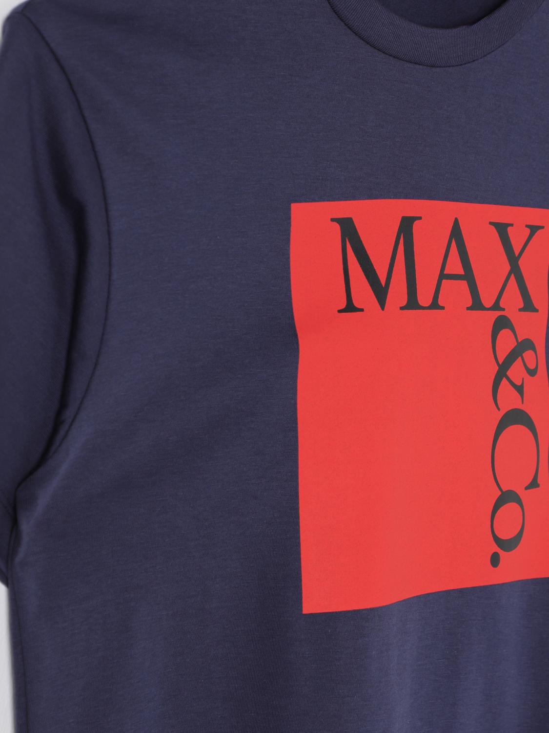 MAX&CO. KID T-SHIRT: T-shirt enfant Max&co. Kid, Bleu - Img 3