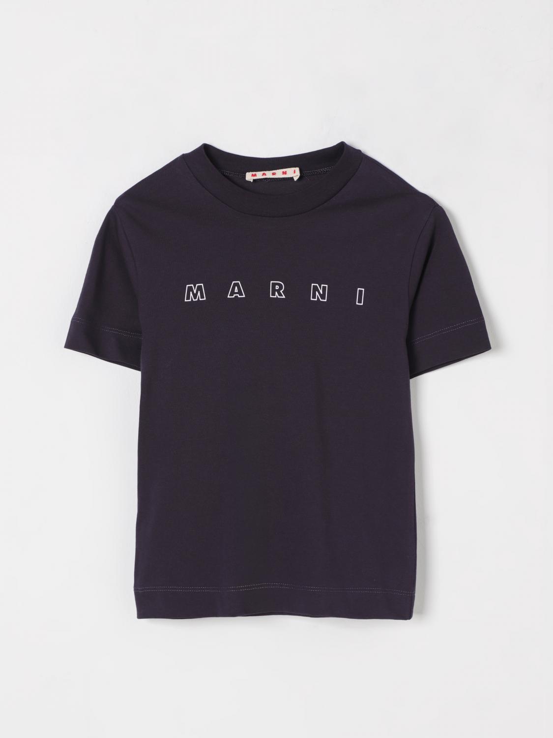 MARNI T-SHIRT: T-shirt kids Marni, Blue - Img 1