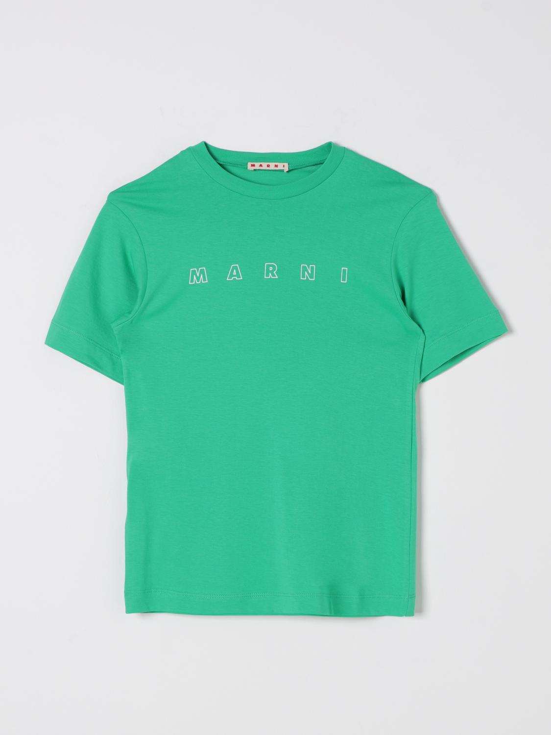 MARNI T-SHIRT: T-shirt kids Marni, Green - Img 1