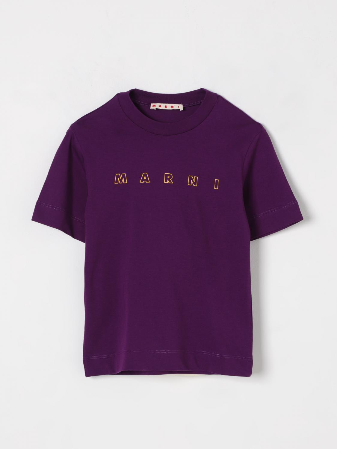 MARNI T-SHIRT: T-shirt kids Marni, Violet - Img 1