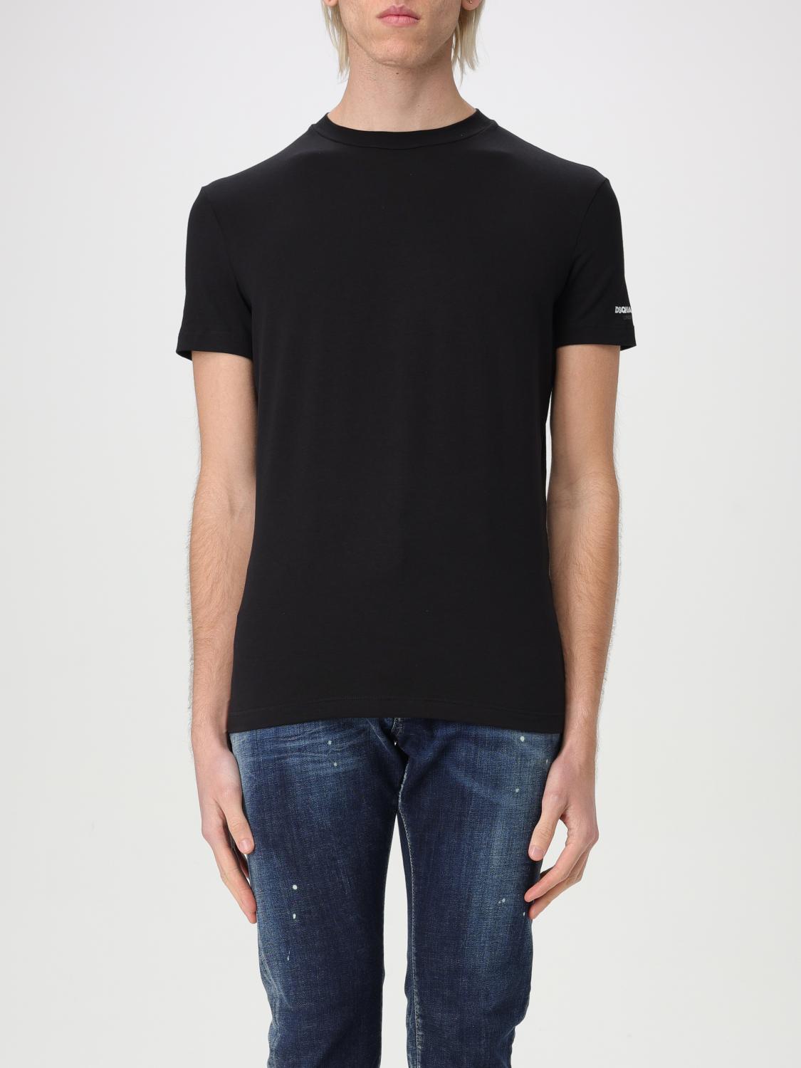 DSQUARED2 T-SHIRT: T-shirt men Dsquared2, Black - Img 1