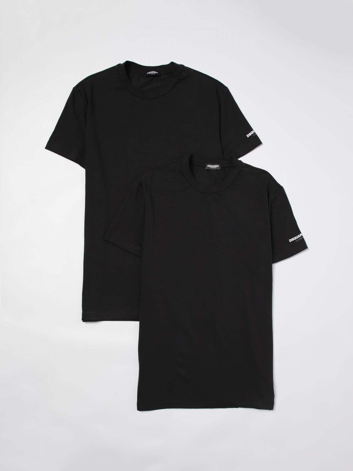 DSQUARED2 T-SHIRT: T-shirt men Dsquared2, Black - Img 2