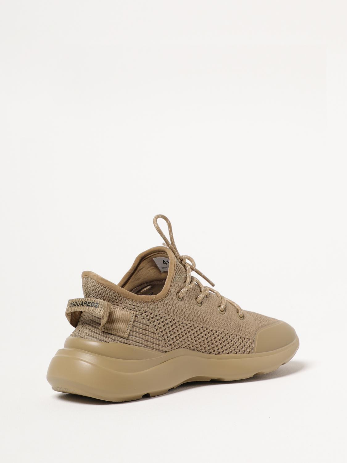 DSQUARED2 SNEAKERS: Sneakers herren Dsquared2, Kaki - Img 3