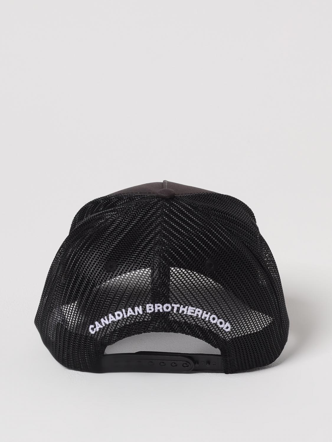 DSQUARED2 HAT: Hat men Dsquared2, Black - Img 3