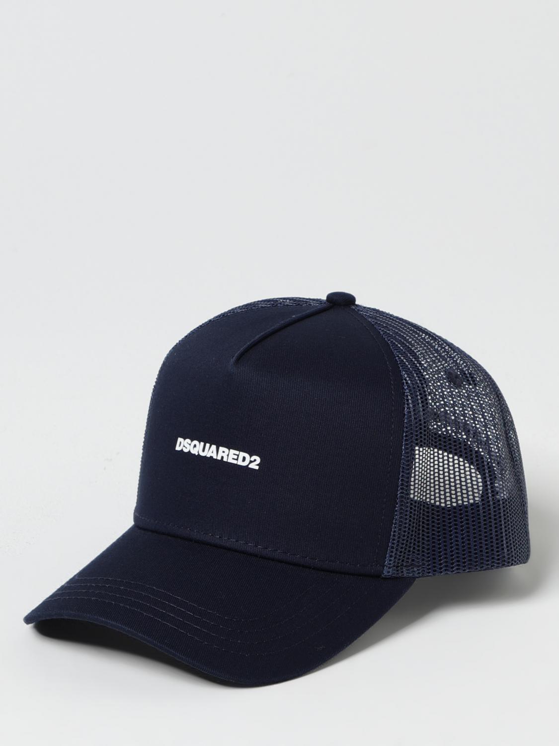 DSQUARED2 HAT: Hat men Dsquared2, Navy - Img 1