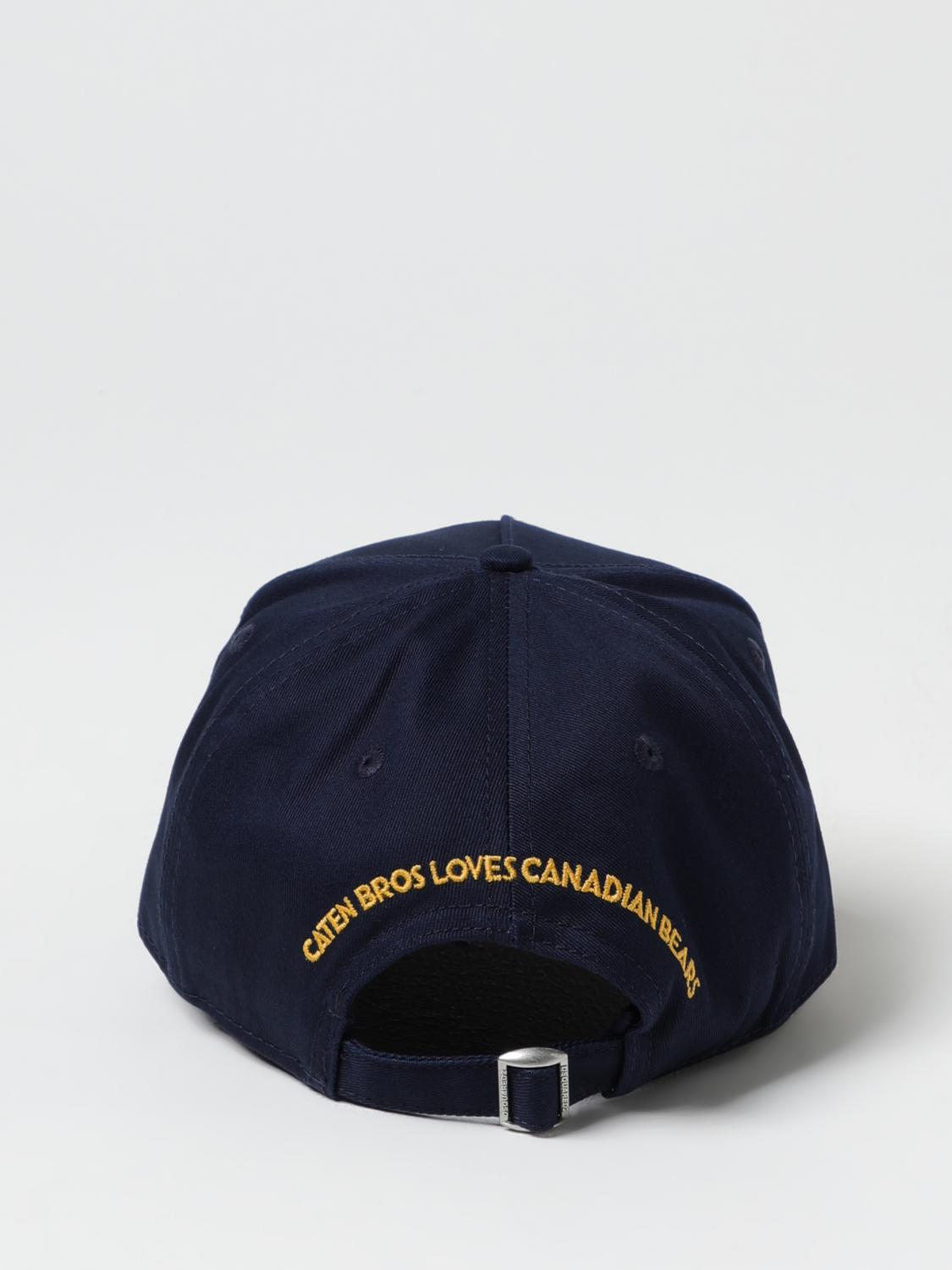 DSQUARED2 HAT: Hat men Dsquared2, Navy - Img 3