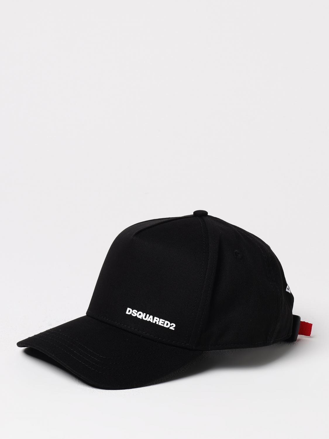 DSQUARED2 모자: 모자 남성 Dsquared2, 블랙 - Img 1