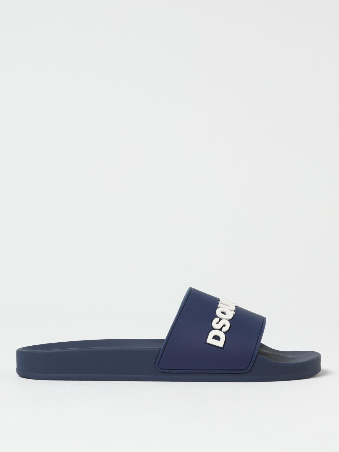 DSQUARED2 SANDALS: Shoes men Dsquared2, Blue - Img 1