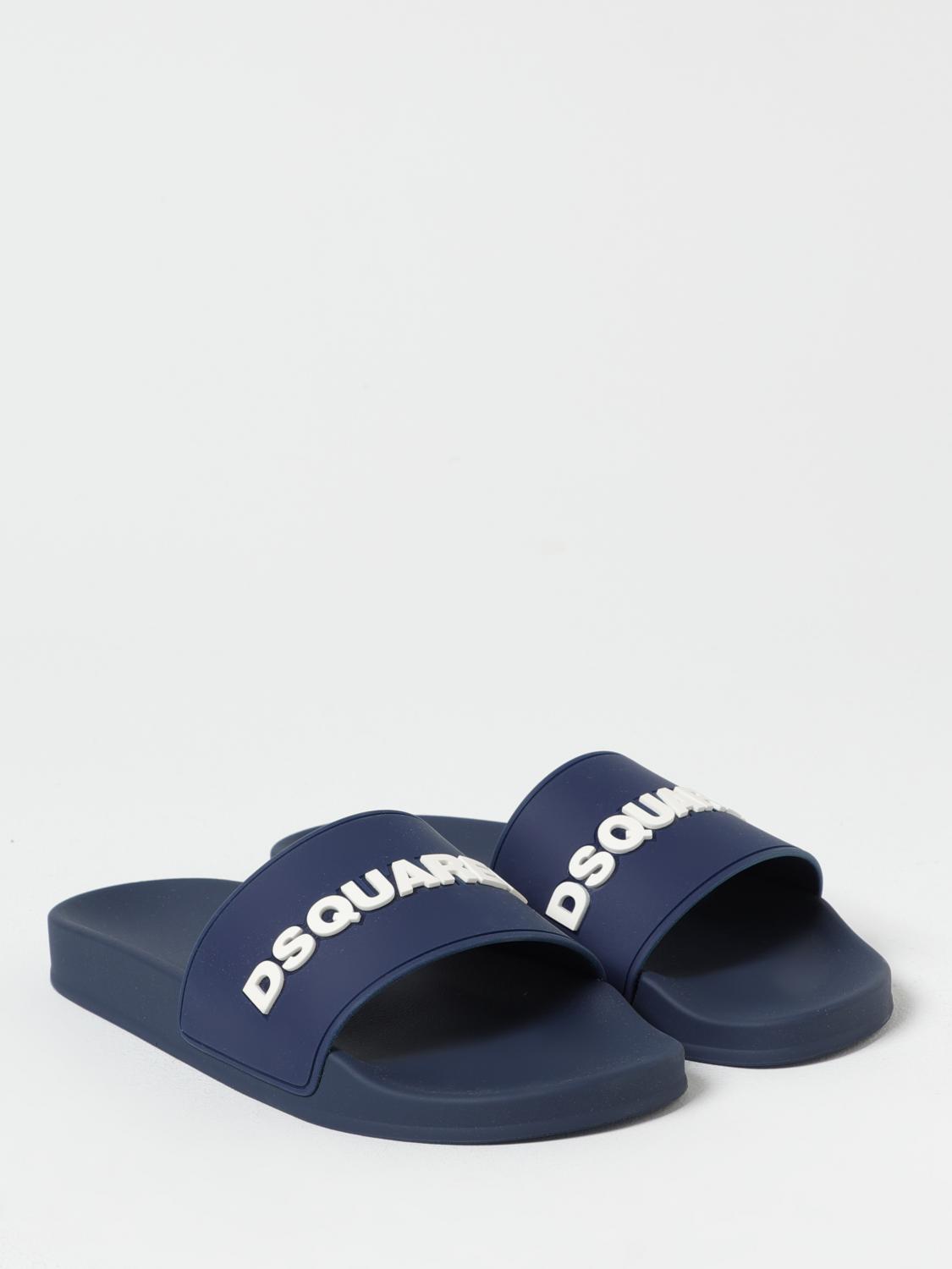 DSQUARED2 SANDALS: Shoes men Dsquared2, Blue - Img 2