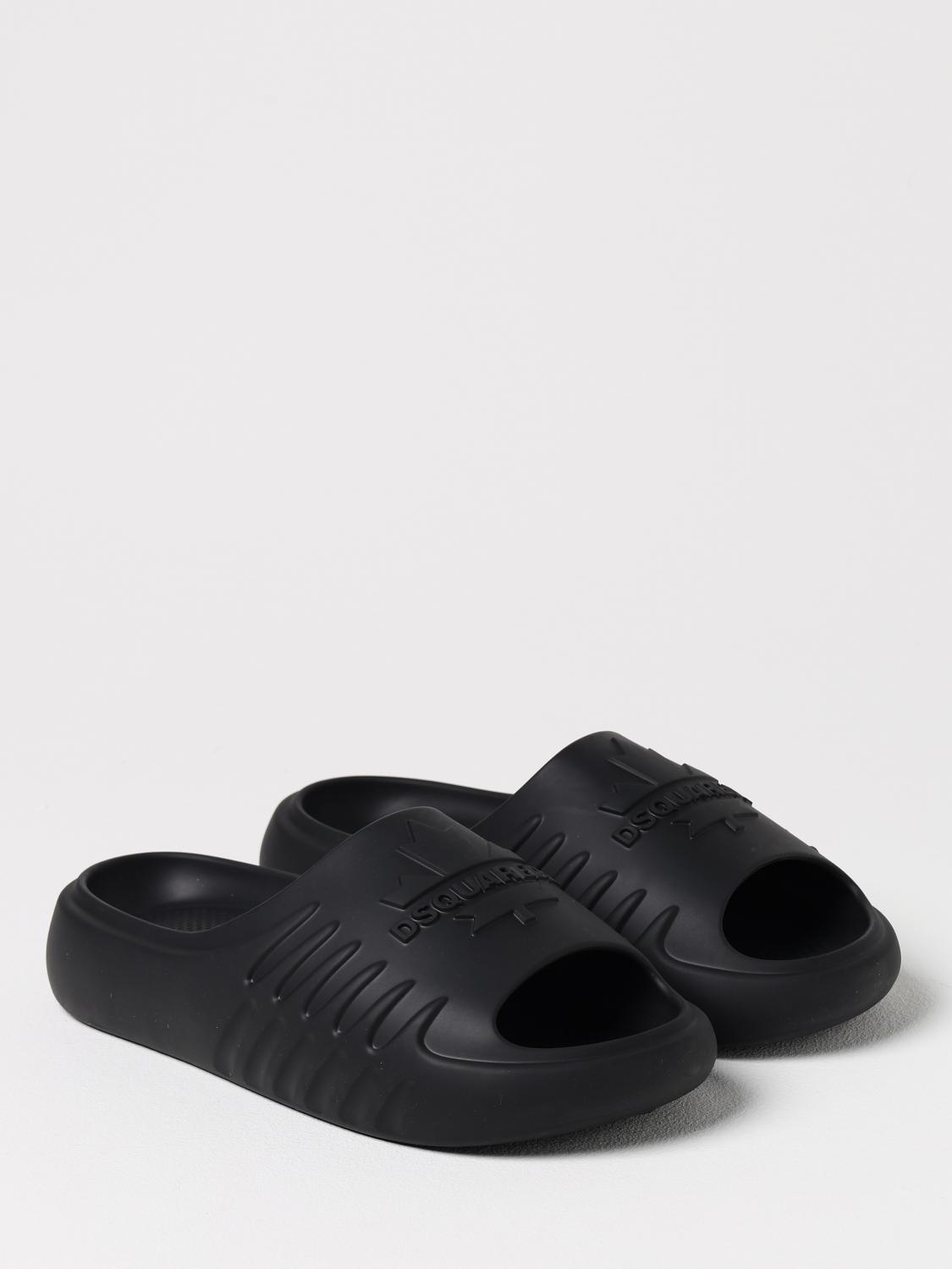 DSQUARED2 SANDALS: Shoes men Dsquared2, Black - Img 2