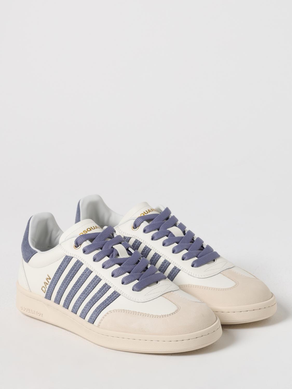 DSQUARED2 BASKETS: Baskets homme Dsquared2, Lait - Img 2