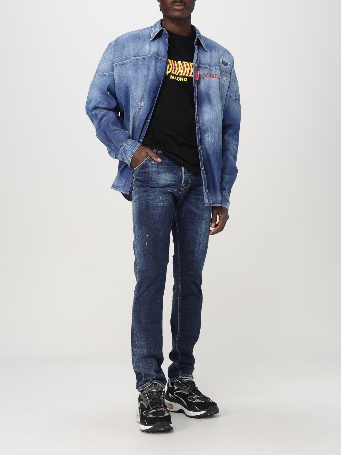 DSQUARED2 HEMD: Hemd herren Dsquared2, Denim - Img 2