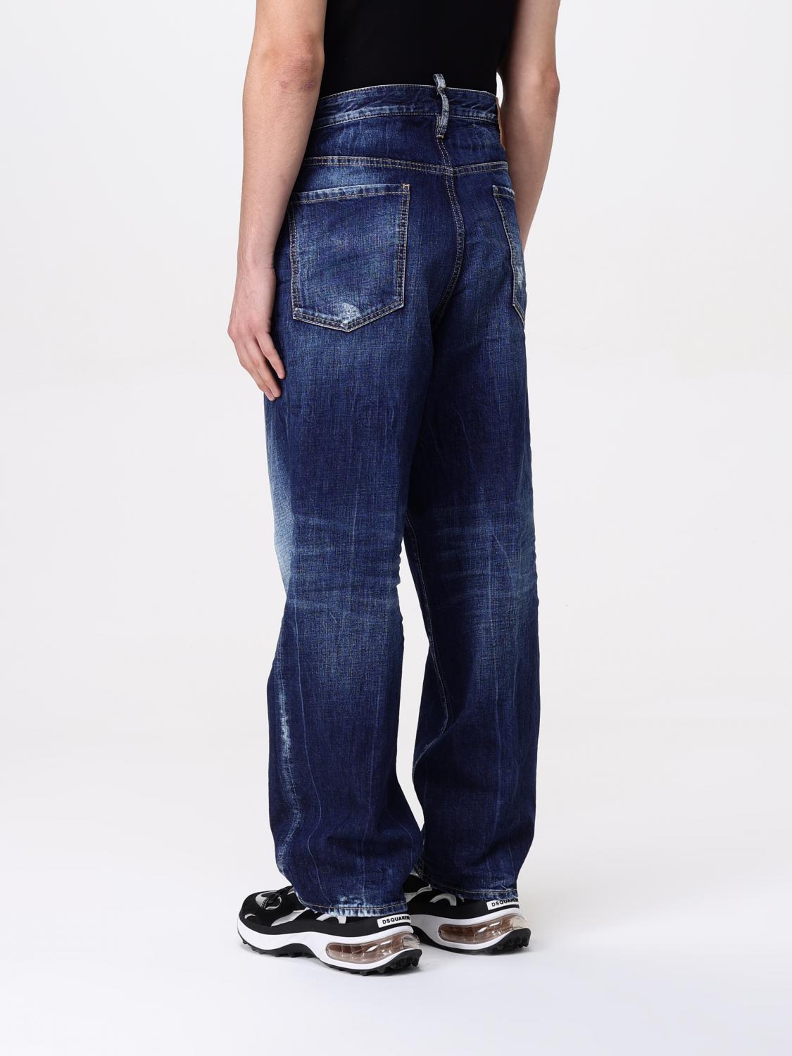 DSQUARED2 JEANS: Jeans men Dsquared2, Blue - Img 3