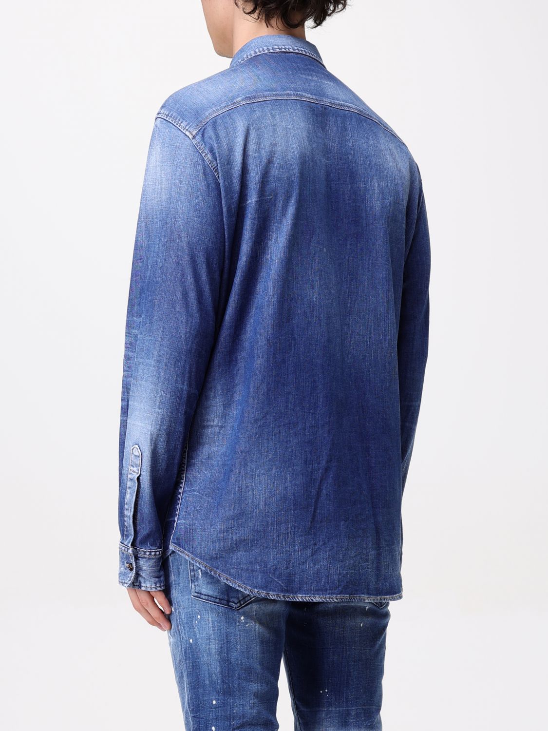 DSQUARED2 SHIRT: Shirt men Dsquared2, Denim - Img 3